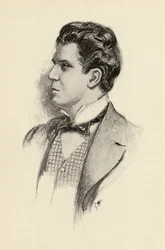 Pietro Mascagni (1863-1945) illustratie uit 